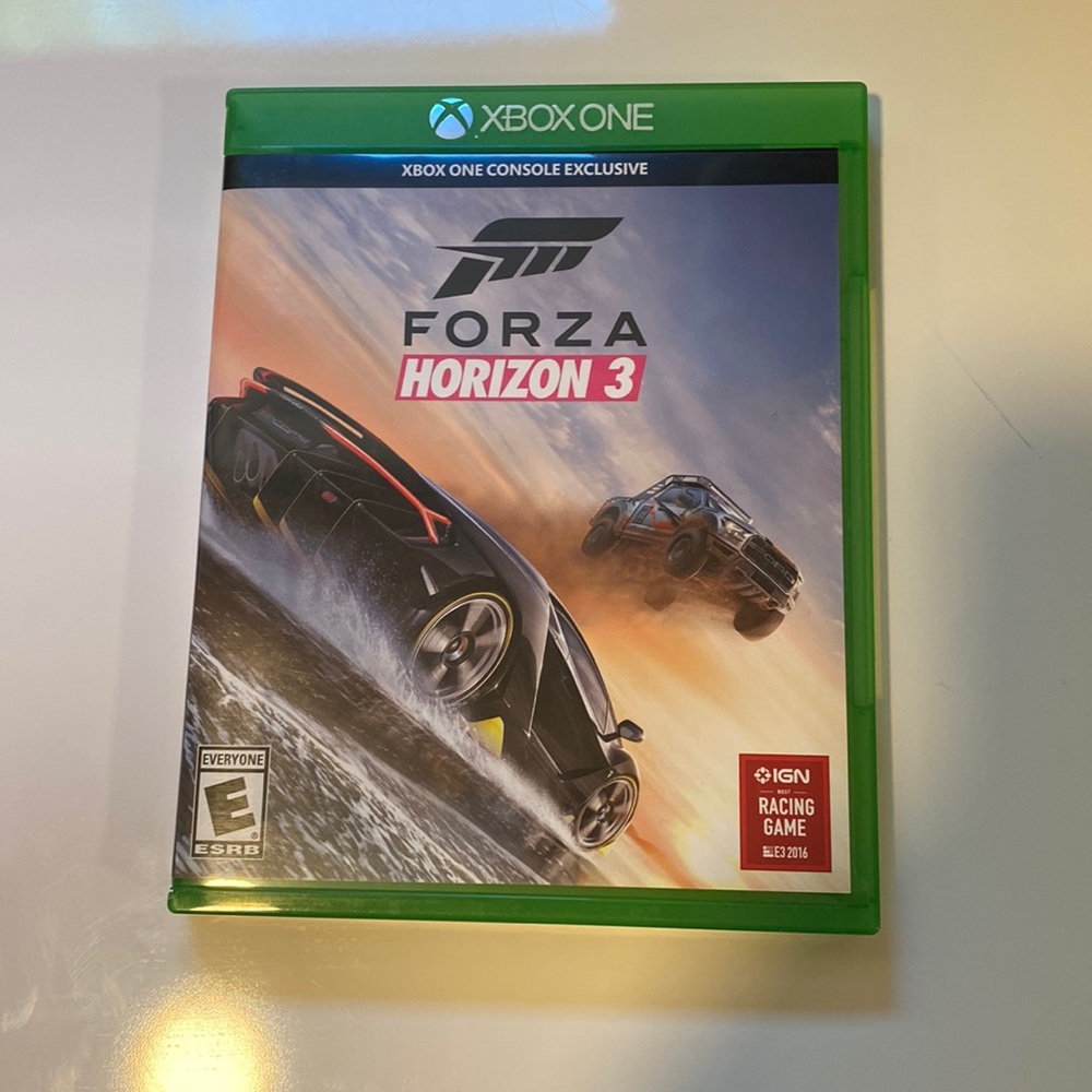 Forza horizon 3 Xbox one disk
